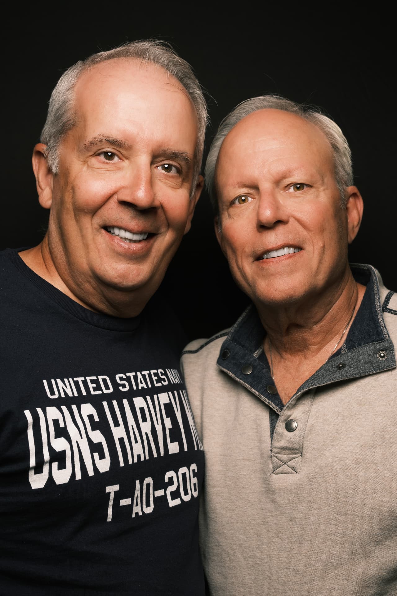 Portrait of Brad and Jay.