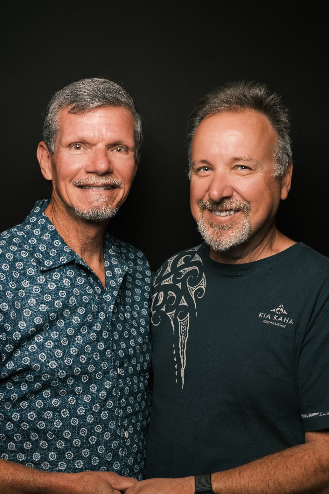 Portrait of Tim and Bob.